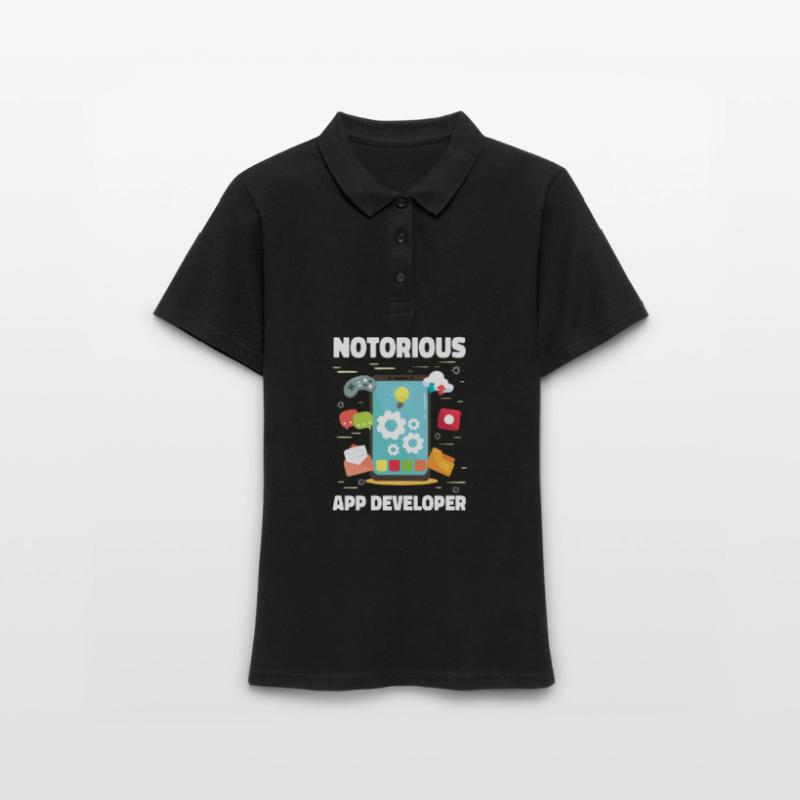 Developer Coder Programmer App Women's Polo Shirt