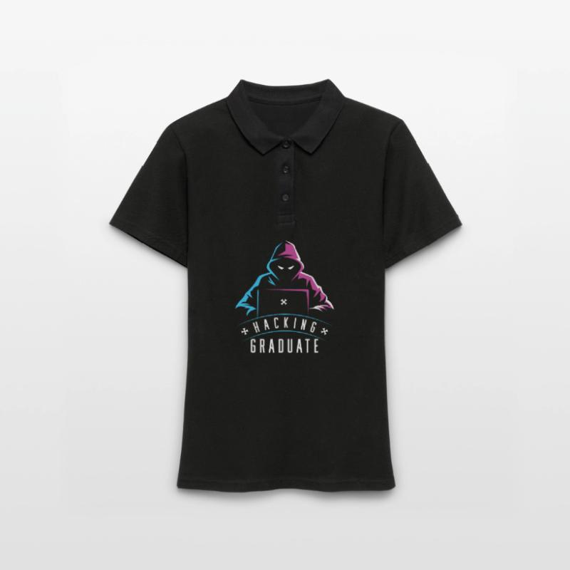 Entwickler Coder Programmierer Absolvent Frauen Polo Shirt
