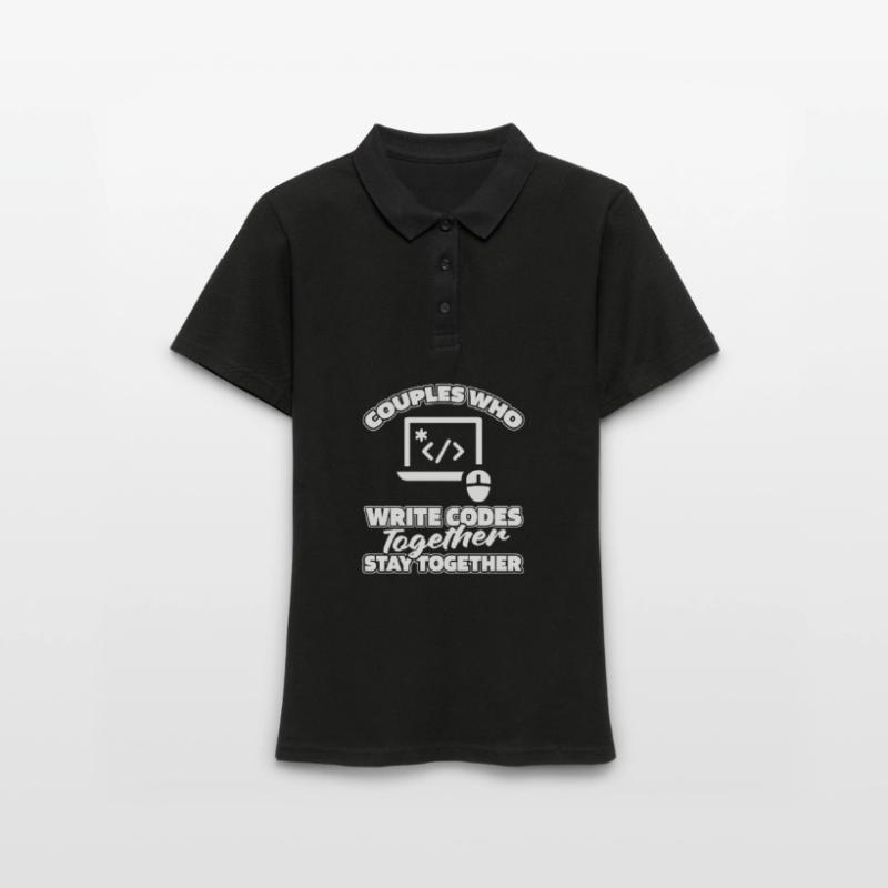 Developer Coder Programmer Pair Women's Polo Shirt