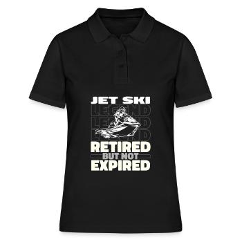 Jet Ski Im Ruhestand - Frauen Polo Shirt - Schwarz - Vorne - Ailine (174cm)