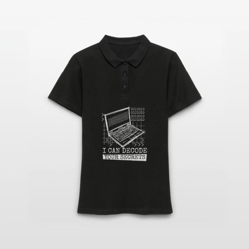 Décodage du programmeur Developer Coder Polo Femme