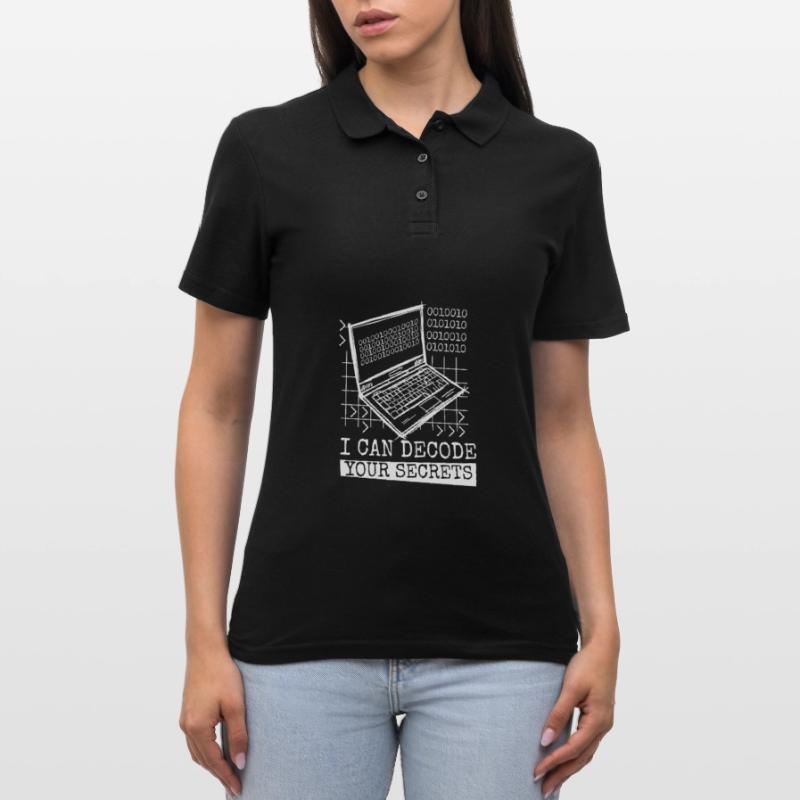 Décodage du programmeur Developer Coder Polo Femme