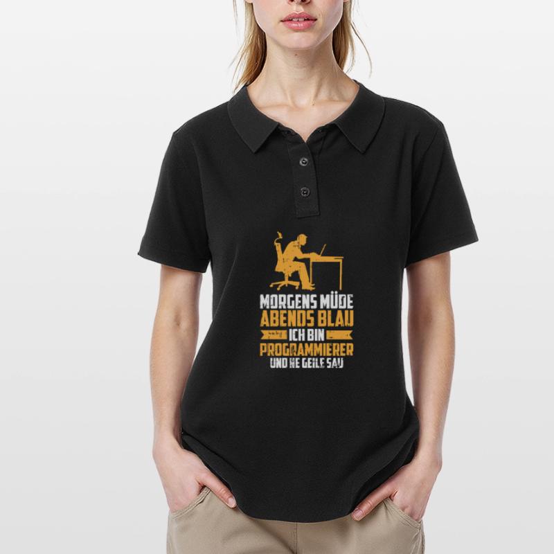Entwickler Coder Programmierer Frauen Polo Shirt