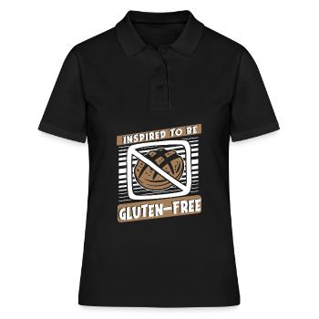 Sans gluten - Polo Femme - noir - Devant - Ailine (174cm)