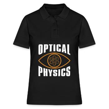 Physik Physiker - Frauen Polo Shirt - Schwarz - Vorne - Ailine (174cm)