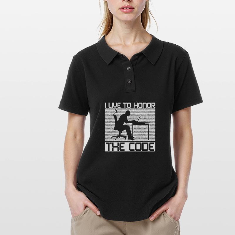 Programmierer Coder Software Entwickler Frauen Polo Shirt