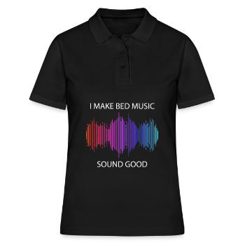 Tontechniker Sound Audio Engineer - Frauen Polo Shirt - Schwarz - Vorne - Ailine (174cm)