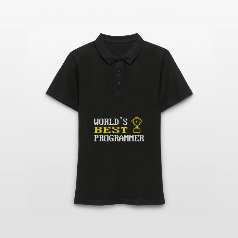 Programmierer Coder Software Entwickler Frauen Polo Shirt