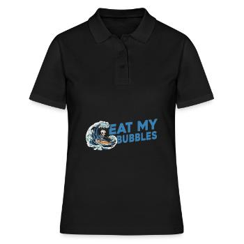 Surf Surfer Surfer - Polo Femme - noir - Devant - Ailine (174cm)