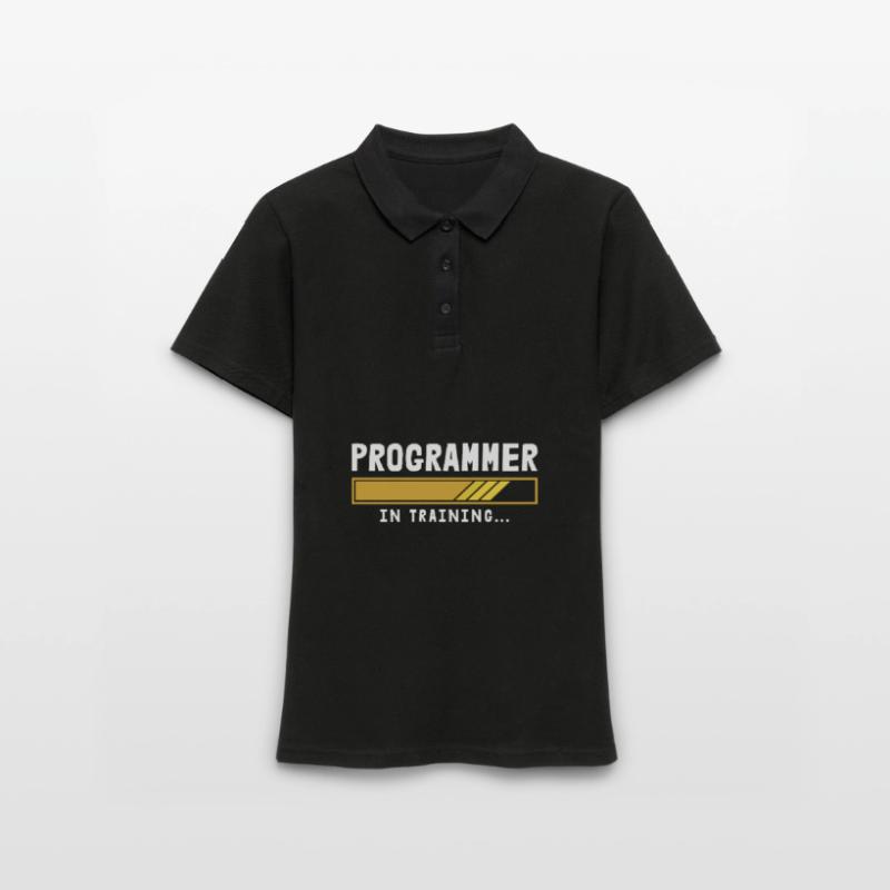 Programmierer Coder Software Entwickler Frauen Polo Shirt