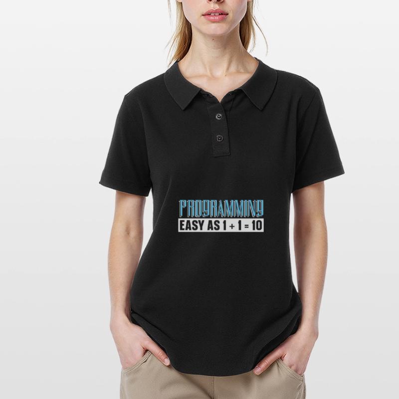 Programmer Coder Software Developer Women's Polo Shirt