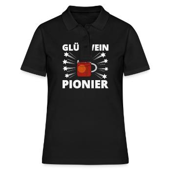Mulled wine pioneer - Women's Polo Shirt - black - Front - Ailine (174cm)
