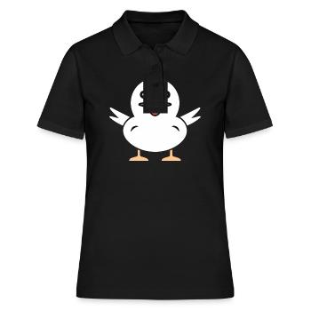 Mouette - Polo Femme - noir - Devant - Ailine (174cm)