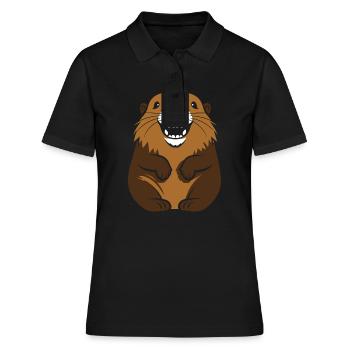 Simple Marmotte - Polo Femme - noir - Devant - Ailine (174cm)
