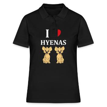 hyène - Polo Femme - noir - Devant - Ailine (174cm)