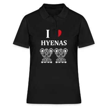 hyène - Polo Femme - noir - Devant - Ailine (174cm)