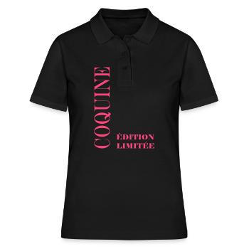 Coquine - Polo Femme - noir - Devant - Ailine (174cm)