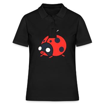 Little Ladybug - Women's Polo Shirt - black - Front - Ailine (174cm)