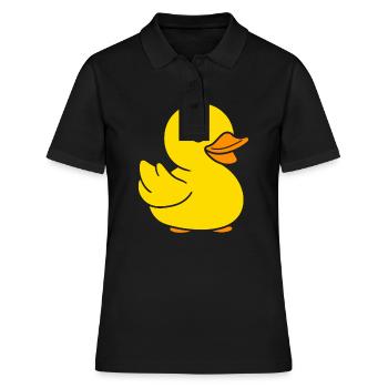 duck - Women's Polo Shirt - black - Front - Ailine (174cm)