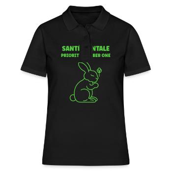 sensibilisation santé mentale - Polo Femme - noir - Devant - Ailine (174cm)