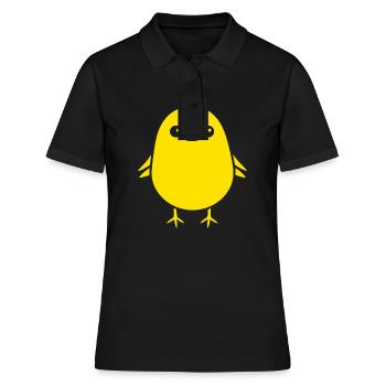 Canary - Women's Polo Shirt - black - Front - Ailine (174cm)
