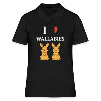 Wallaby - Polo Femme - noir - Devant - Ailine (174cm)