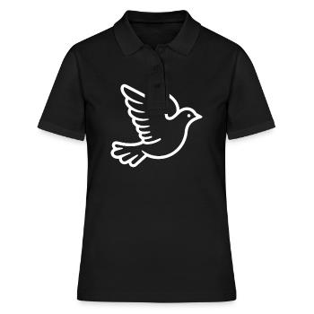 Dove - Women's Polo Shirt - black - Front - Ailine (174cm)