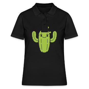 Cactus - Polo Femme - noir - Devant - Ailine (174cm)