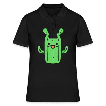 Cactus - Polo Femme - noir - Devant - Ailine (174cm)