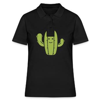 Cactus - Polo Femme - noir - Devant - Ailine (174cm)