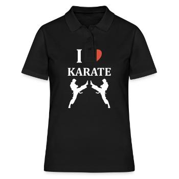 karate - Polo Femme - noir - Devant - Ailine (174cm)