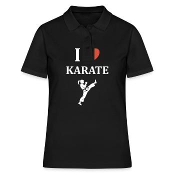 karate - Polo Femme - noir - Devant - Ailine (174cm)