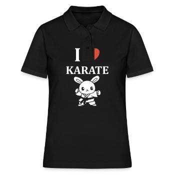 karate - Polo Femme - noir - Devant - Ailine (174cm)