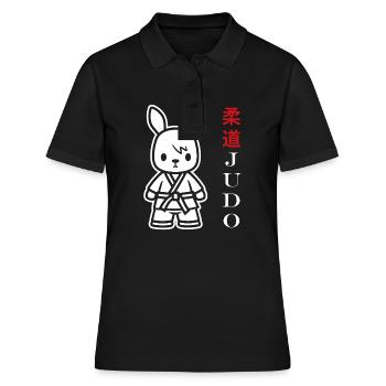 Judo - Frauen Polo Shirt - Schwarz - Vorne - Ailine (174cm)