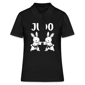 Judo - Frauen Polo Shirt - Schwarz - Vorne - Ailine (174cm)