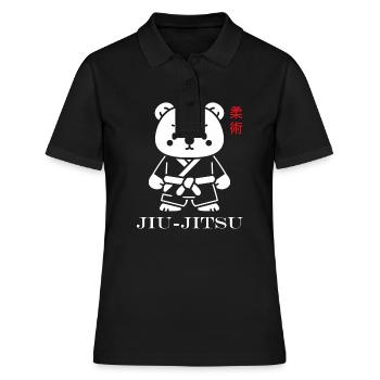 Jiu Jitsu - Polo Femme - noir - Devant - Ailine (174cm)