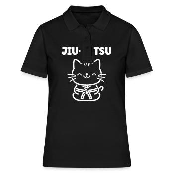 Jiu Jitsu - Polo Femme - noir - Devant - Ailine (174cm)