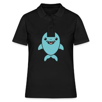Requin - Polo Femme - noir - Devant - Ailine (174cm)