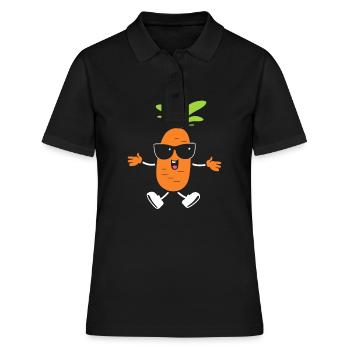 Carotte - Polo Femme - noir - Devant - Ailine (174cm)