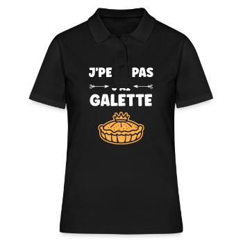 Galette - Polo Femme - noir - Devant - Ailine (174cm)