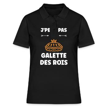 Galette - Polo Femme - noir - Devant - Ailine (174cm)
