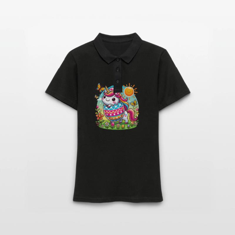 Easter Happy Easter Easter Bunny Easter Egg Spring Women's Polo Shirt