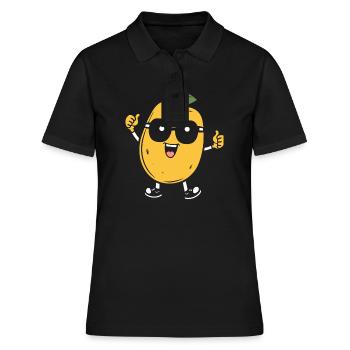 Patate - Polo Femme - noir - Devant - Ailine (174cm)