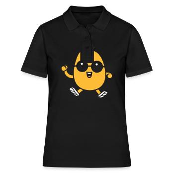 Patate - Polo Femme - noir - Devant - Ailine (174cm)