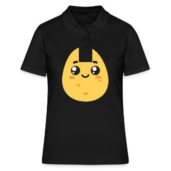Patate - Polo Femme - noir - Devant - Ailine (174cm)