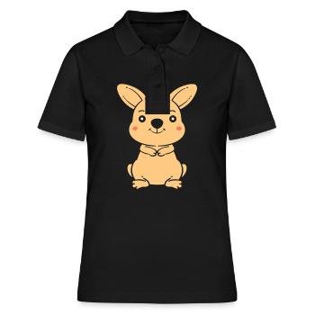 wallaby - Women's Polo Shirt - black - Front - Ailine (174cm)