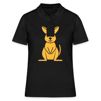 wallaby - Women's Polo Shirt - black - Front - Ailine (174cm)