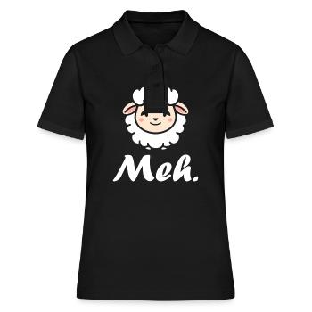 sheep - Women's Polo Shirt - black - Front - Ailine (174cm)