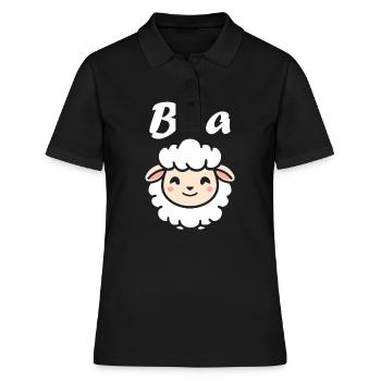 sheep - Women's Polo Shirt - black - Front - Ailine (174cm)