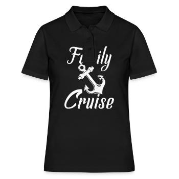 Croisière en famille Vacances - Polo Femme - noir - Devant - Ailine (174cm)